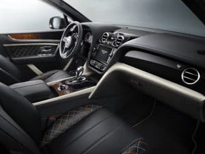 Bentley Bentayga Mulliner Innenraum