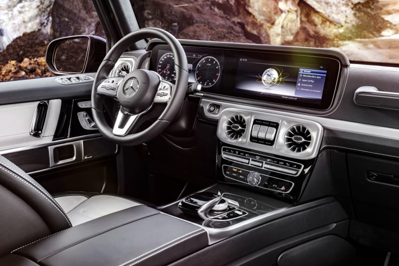 Die neue Mercedes-Benz G-Klasse: Exklusiver Innenraum