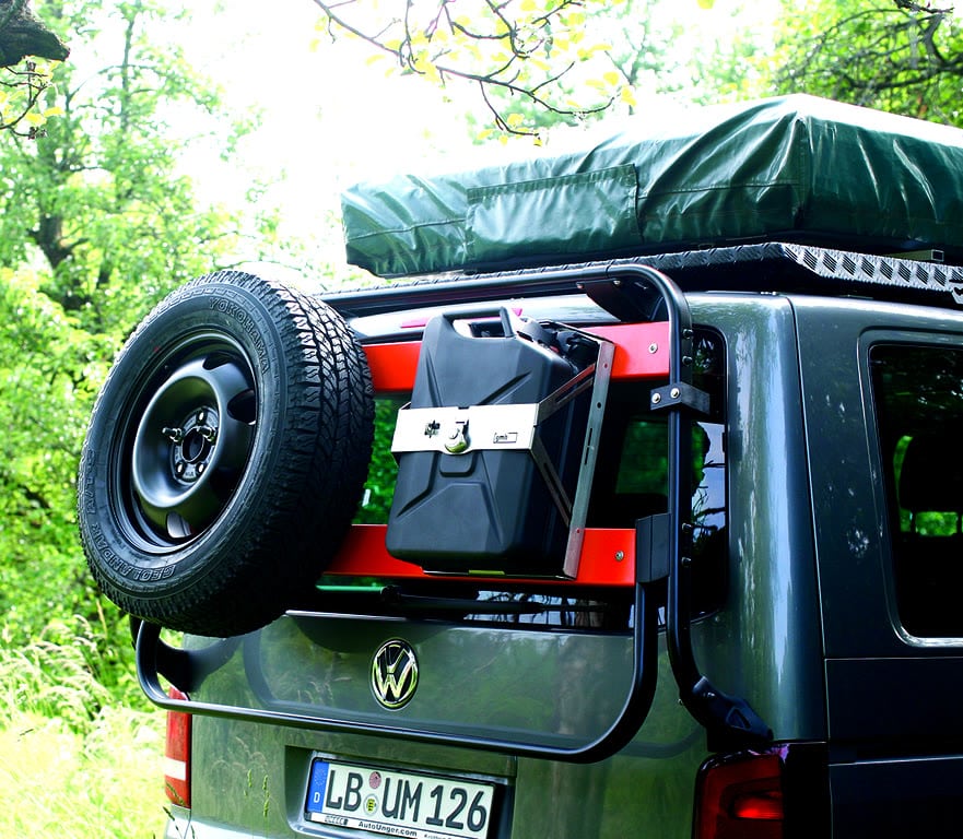 VW Bus Heckklappenträger