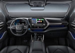 Toyota Highlander Hybrid Cockpit