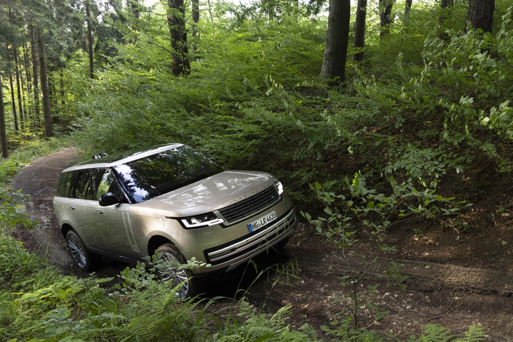 Test Range Rover mit Allradlenkung