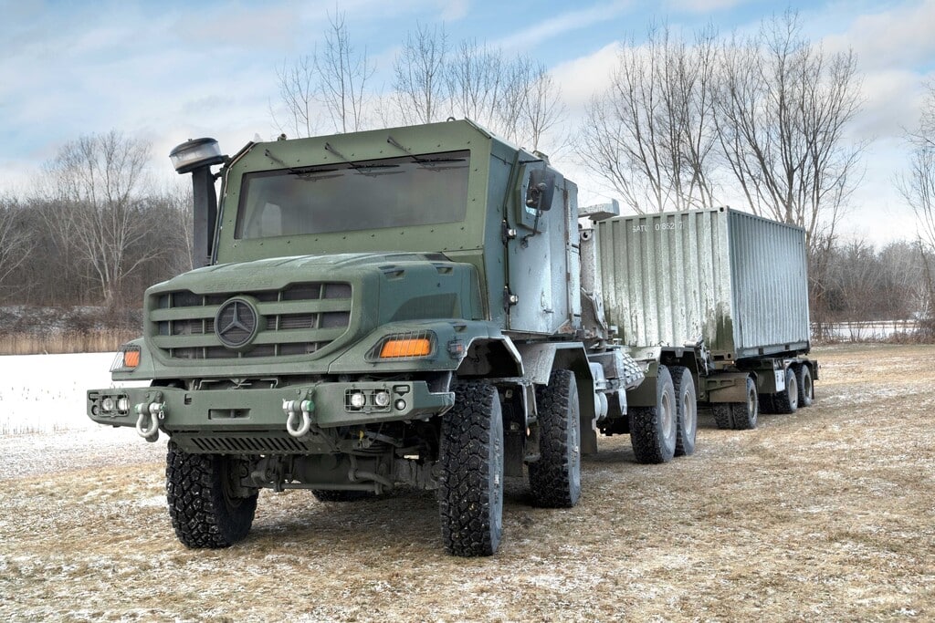 Mercedes Benz Zetros 8x8 1